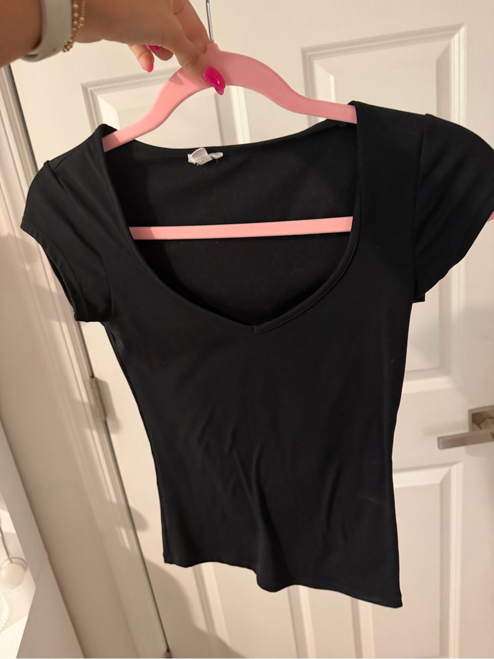 Garage Black Vneck